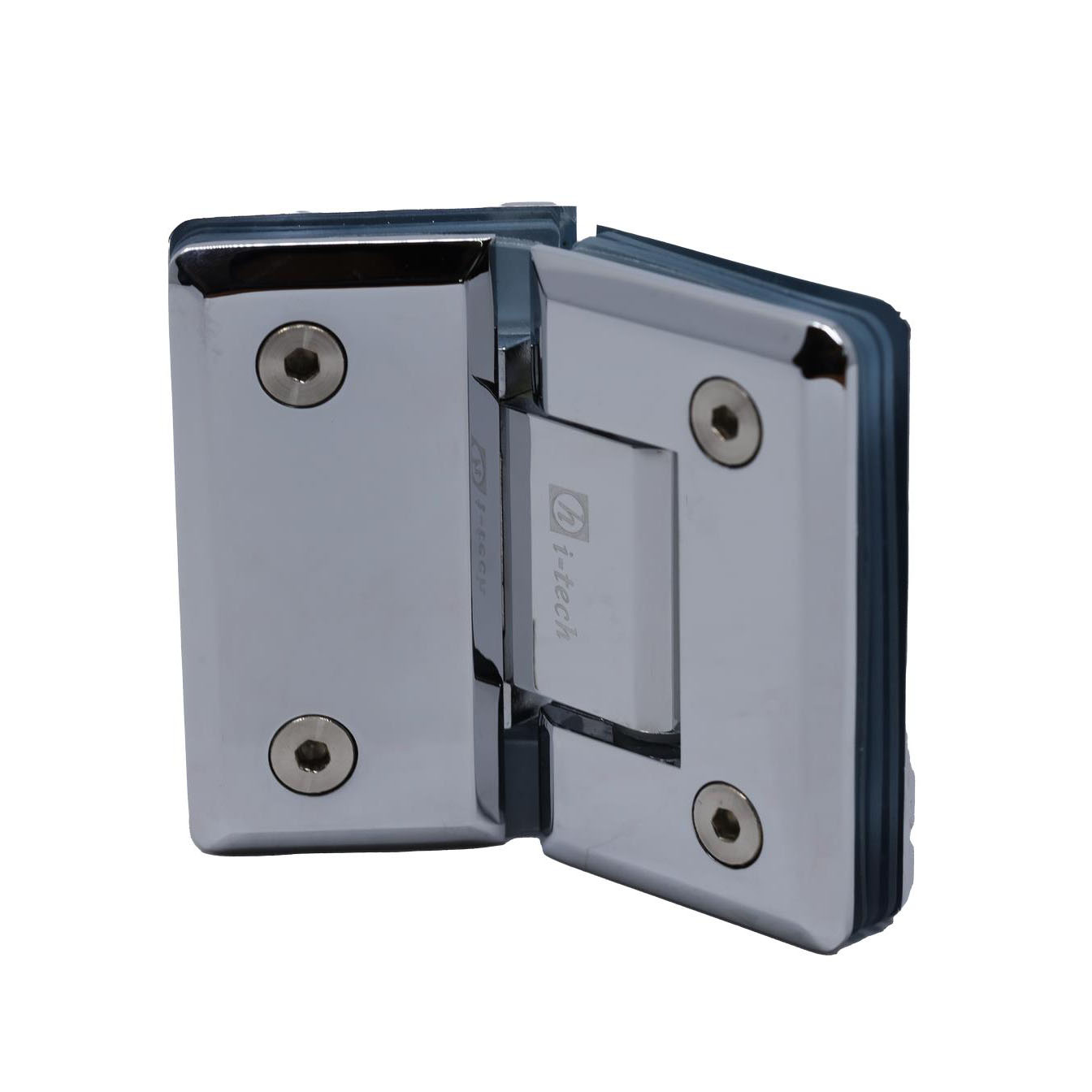 Buy Shower Hinges/Zinc/CP/Glass To Glass 135 Degree (HI302L) Online | Construction Finishes | Qetaat.com